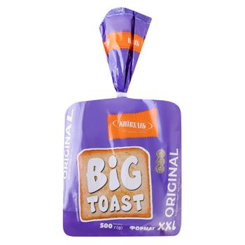 Хлеб Киевхлеб Big Toast Original нарезанный 500г - купить, цены на ЕКО Маркет - фото 1