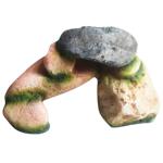 Декорація для тераріума MasterZoo Скеля з каменів 16x9x8см - штучний камінь