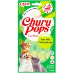 Ласощі для котів Inaba Churu Pops желейні з тунцем та куркою 4шт х 15г