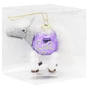 Symbol of the Year Glass Christmas Tree Ball 40mm - buy, prices for ULTRAMARKET - photo 2