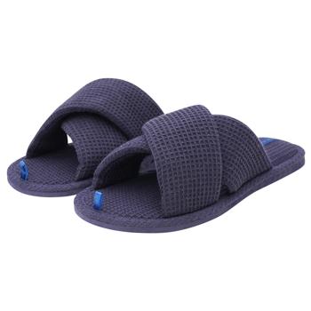 Twins 9207 HS-VL Waffle Dark Blue Men Slippers s.42/43 - buy, prices for Vostorg - photo 1