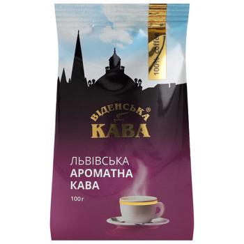 Кава мелена Віденська Кава Львівська Ароматна 100г - купити, ціни на Епіцентр FOOD - фото 2
