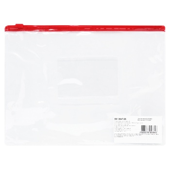 Buromax Folder-envelope A5 zipper red - buy, prices for MegaMarket - photo 1