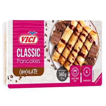 Vici Pancakes with Chocolate Filling 340g - buy, prices for COSMOS - photo 1