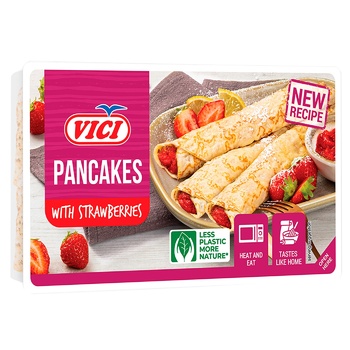 Vici Pancakes with Strawberry Jam 280g - buy, prices for COSMOS - photo 1