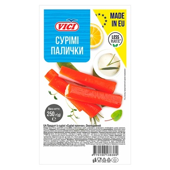 Сурімі палички Vici охолоджені 250г - купити, ціни на Auchan - фото 3