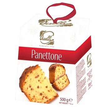 Кекс Piselli Panettone Класичний 500г