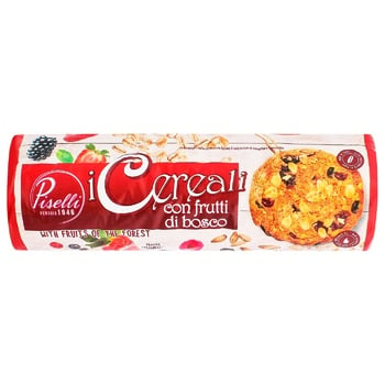 Piselli Oatmeal Cookies with Fruits of the Forest 250g - buy, prices for MegaMarket - photo 1