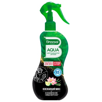 Breesal Aqua Refreshing Mix Aerosol Air Freshener 375ml - buy, prices for Auchan - photo 1