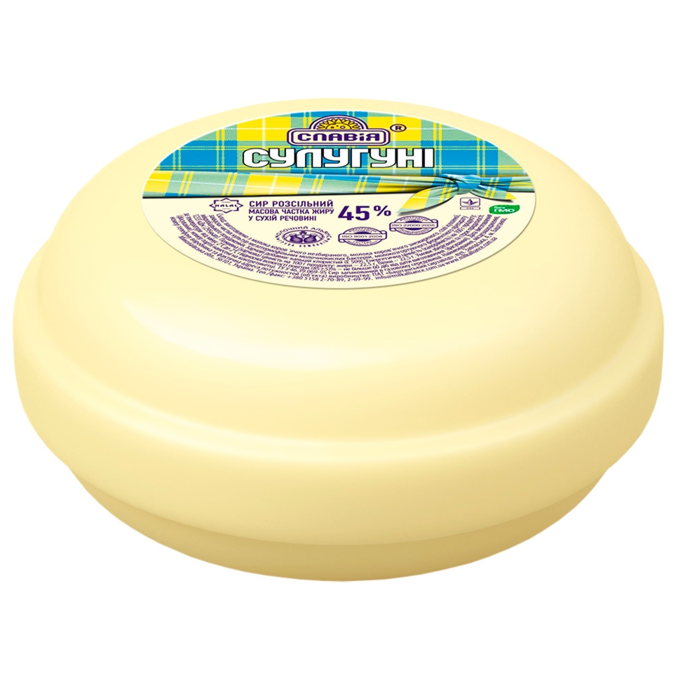 

Сыр рассольный Славия Сулугуни 45%