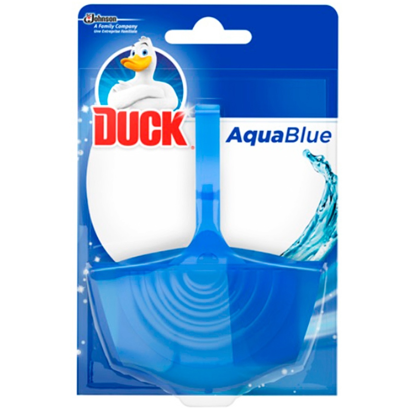 

Подвесной очиститель для унитаза Duck Aqua Синий 4в1 40г