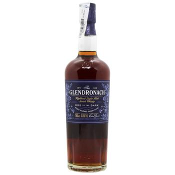 Віскі Glendronach Ode To The Dark 50,8% 0,7л - купити, ціни на AlcoHub - фото 1
