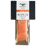 Форель К.І.Т. слабосолёная на шкуре 180г