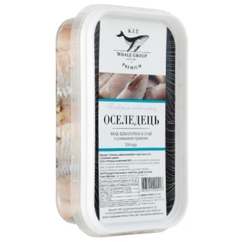 K.I.Т. Lightly Salted Herring Fillets In Oil with Herbs 300g - buy, prices for NOVUS - photo 2