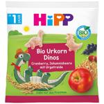 Hipp Dinosaurs Snacks with Cranberry and Blackcurrant 30g