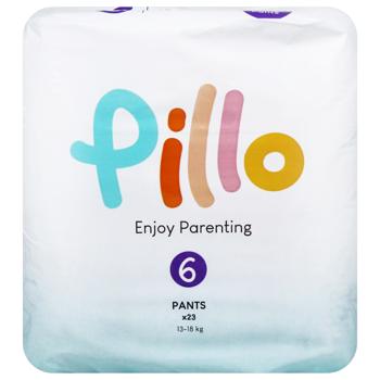 Підгузки-трусики PILLO XL 13-18кг 23шт. И399 (Італія) - купить, цены на КОСМОС - фото 2