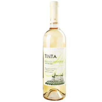 Villa Tinta Sukholimanskiy White Dry Wine 11-12% 0.75l