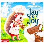 Шоколад молочний Jay&Joy з молочною начинкою 50г