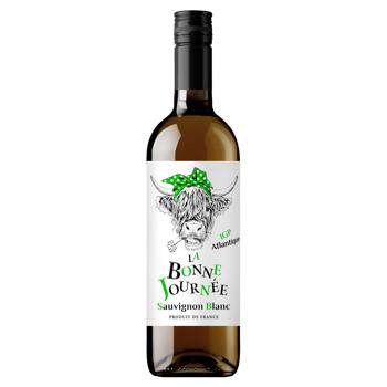 Вино La Bonne Journee Sauvignon IGP Atlantique біле сухе 0,75л - купити, ціни на Ідеал - фото 1
