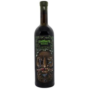 Вино Father's Wine Лице Каберне Совіньйон черв. сухе 0.75 л - купити, ціни на WINETIME - фото 1