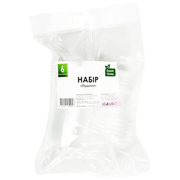 Набор посуды одноразовой Sweet Home Будьмо 6 комплектов