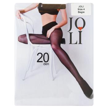 Joli Beige Women's Tights 20den 4s - buy, prices for MegaMarket - photo 1