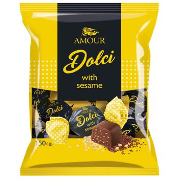 Конфеты Konti Amour Dolci с сезамом 150г - купить, цены на Таврия В - фото 1