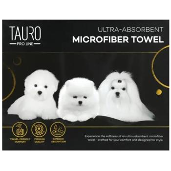 Tauro Pro Line рушник для собак 80x160 см - померанський шпіц, мальтезе та бішон фрізе - купити, ціни на MasterZoo - фото 2