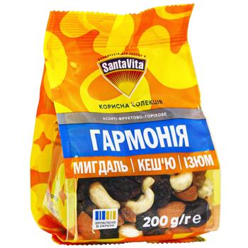 Ассорти SantaVita Гармония фруктово-ореховое 200г - купить, цены на КОСМОС - фото 3
