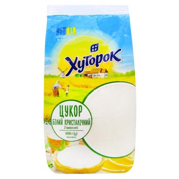 Khutorok White Crystalline Sugar 800g - buy, prices for COSMOS - photo 1