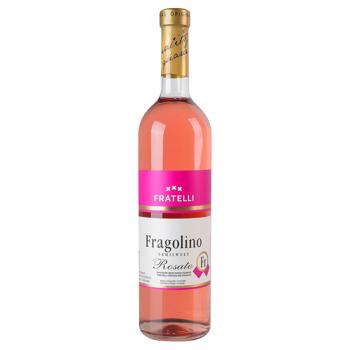 Fratelli Fragolino Rosato Pink Semi-sweet Wine 9-13% 0.75l
