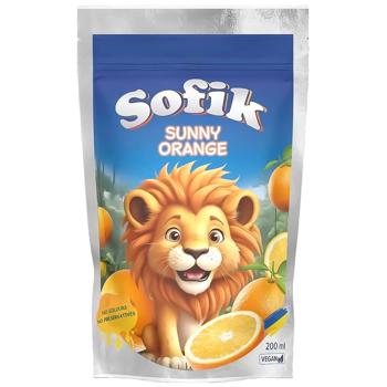 Sofik Orange Juice Drink 200ml - buy, prices for Za Raz - photo 1