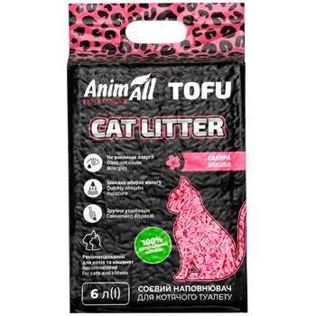 AnimAll Sakura Scented Soy Cat Litter 6l 2.6kg - buy, prices for MasterZoo - photo 2