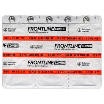 Boehringer Ingelheim Frontline Combo Drops on the Withers for Cats and Ferrets Against External Parasites 3 pipettes - buy, prices for MasterZoo - photo 3