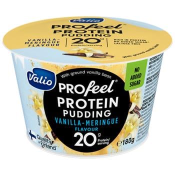 Valio PROfeel Vanilla and Meringue Lactose Free Protein Pudding 180g