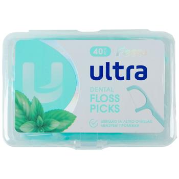Флосери Fesco Ultra Fresh Clean 40шт - купити, ціни на - фото 2