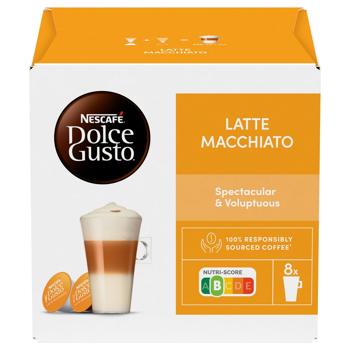 Кава в капсулах NESCAFÉ® DOLCE GUSTO® Latte Macchiato 183,2г 16шт