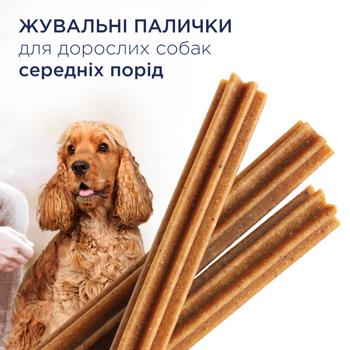 Ласощі для собак Club 4 Paws Dental Sticks палички для середніх порід 77г - купити, ціни на - фото 2