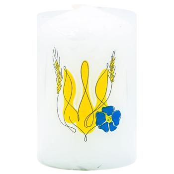 Patriotic Column Candle 8.5х5.6cm in Assortment - buy, prices for - photo 6