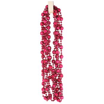 Bona Di Plastic Figured Beads 10mm x 2.7m Magnolia