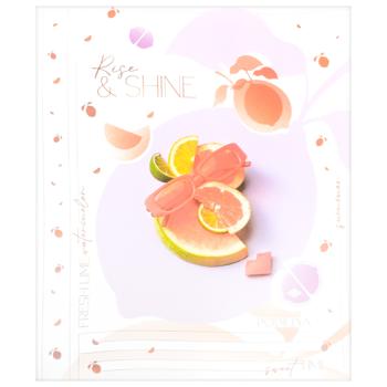 Mazhenta Diagonal Lined Notebook 12 Sheets