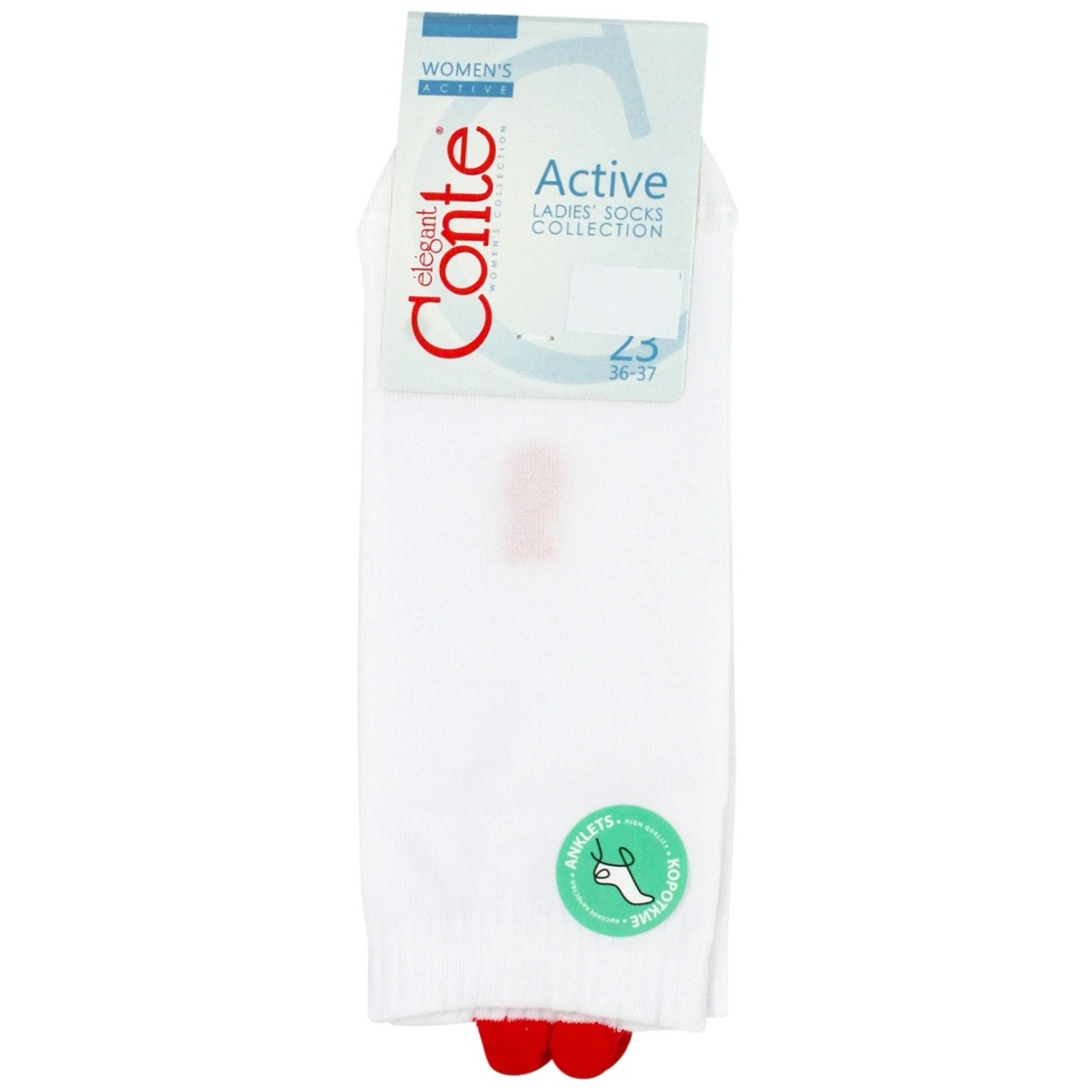 

Носки женские Conte Elegant Active р.23 белый