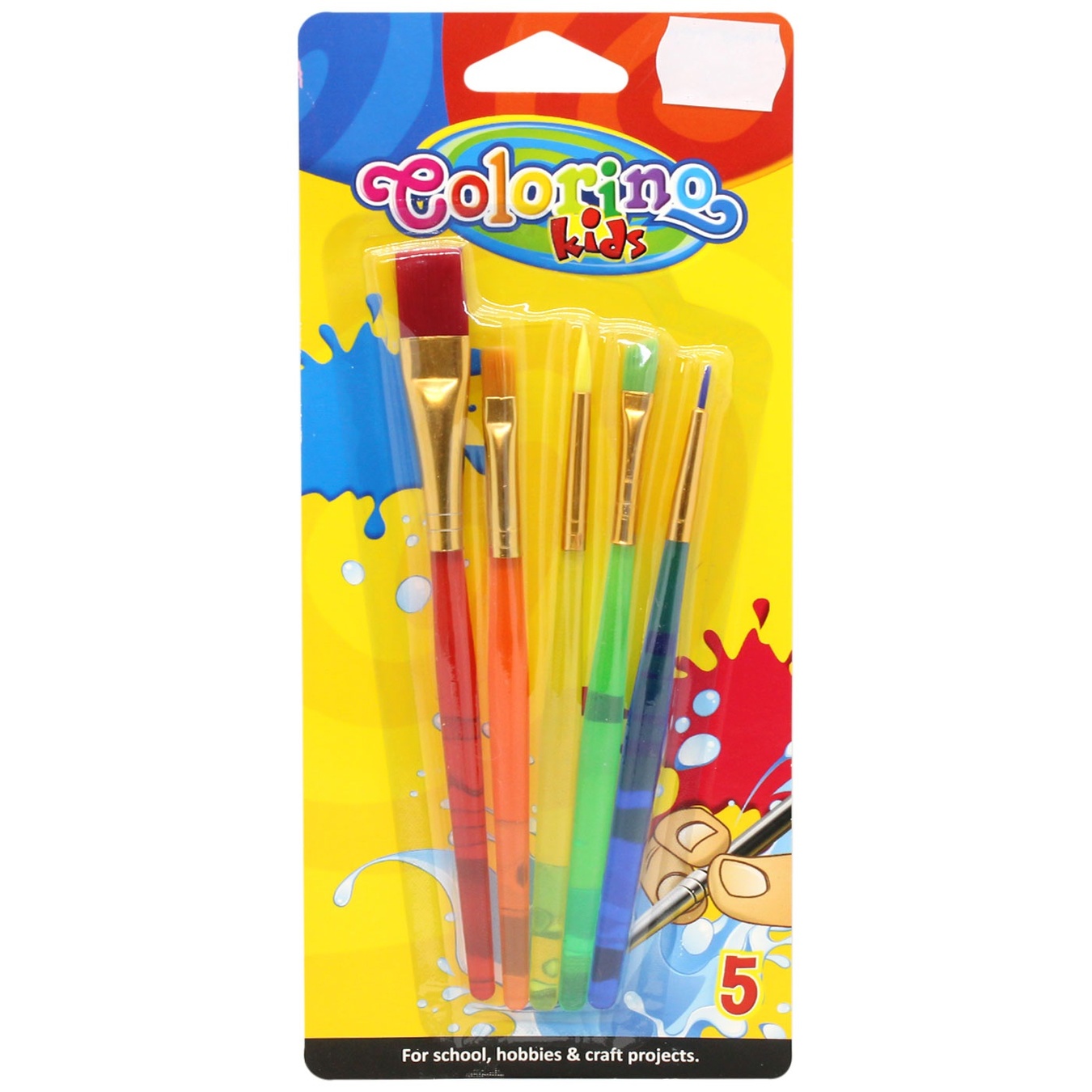 

Кисточки Colorino акриловые 5шт