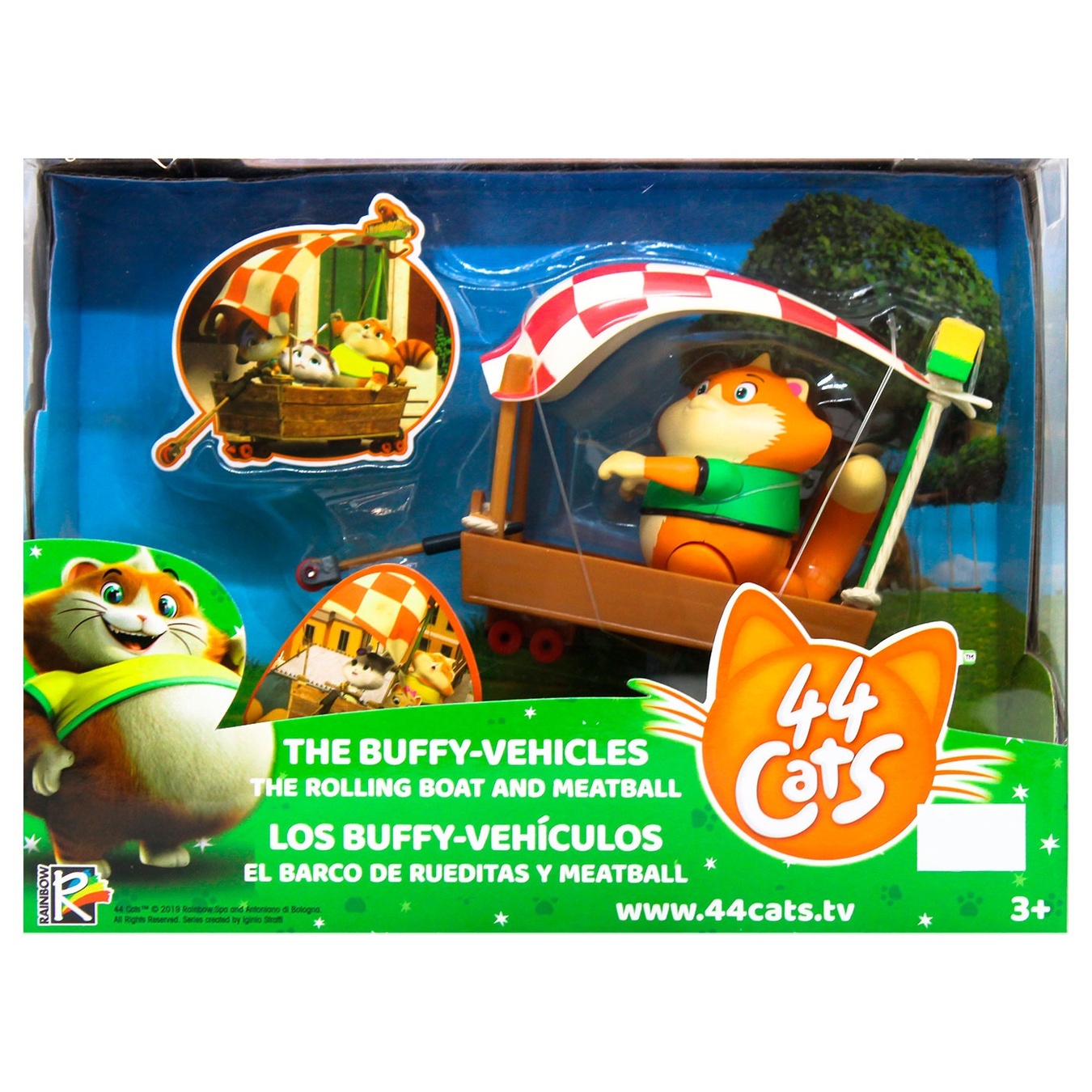 

Игрушка 44 Cats Фрикадель с транспортным средством