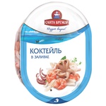 Santa Bremor seafood cocktail in liquor