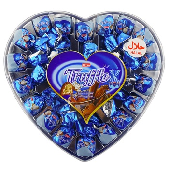 Elvan Truffle Heart Candies with Coconut 280g