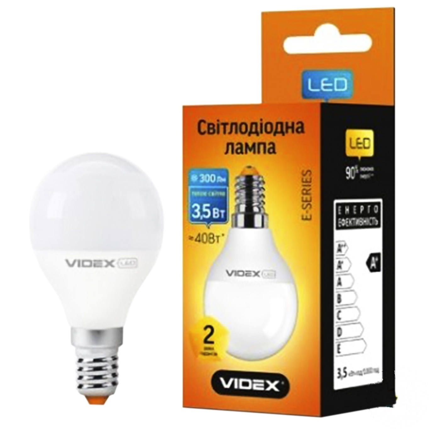

Лампа светодиодная Videx 3.5W Е14 220V