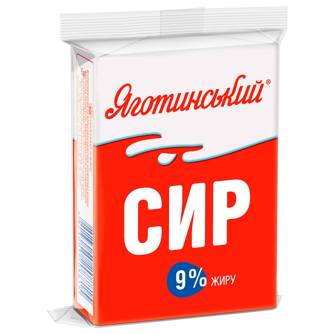 

Творог Яготинский кисломолочный 9% 200г