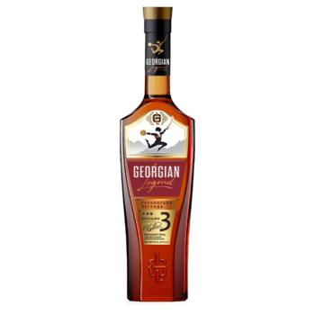 Georgian Legend 3 Years Cognac of Ukraine 40% 0.5l - buy, prices for AlcoHub - photo 1