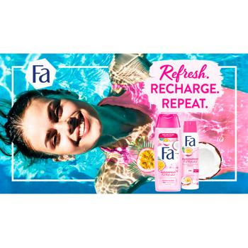 Fa Passion Fruit and Coconut Water Shower Gel 250ml - buy, prices for Ideal - photo 2